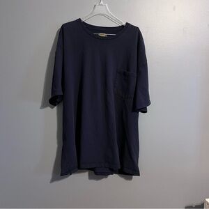 The Foundry Supply Co. Dark Blue Short Sleeve Tee